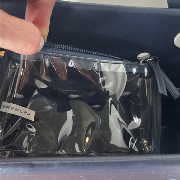 Original Bogg Navy Rubber Tote Bag - Picture 7 of 8